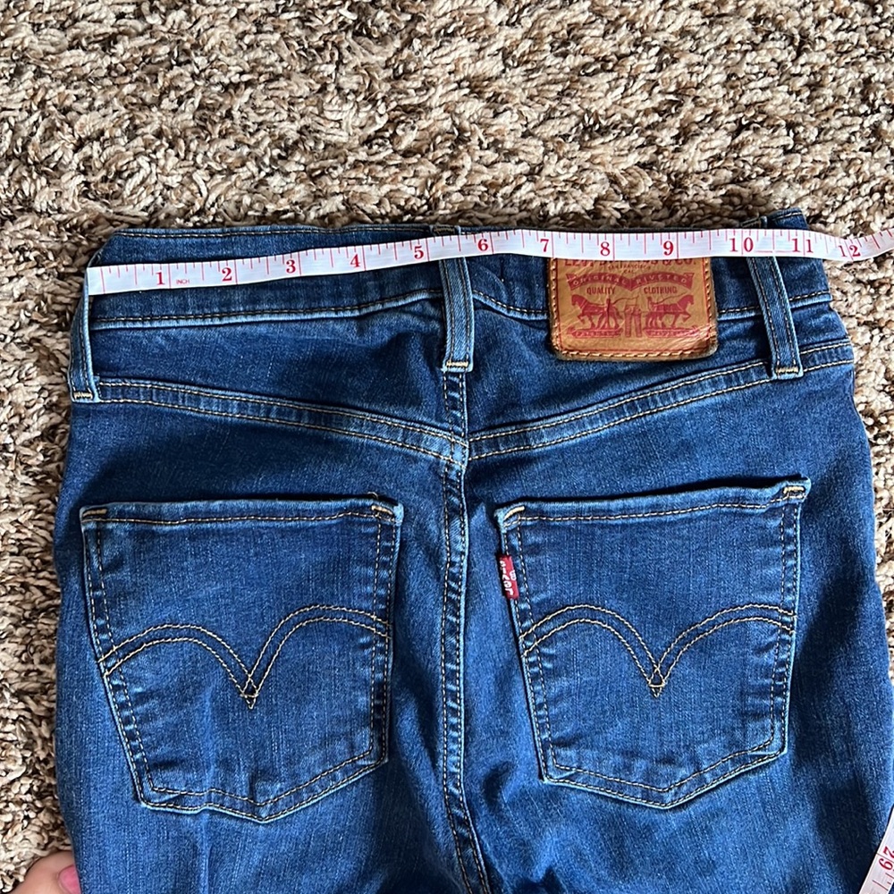 Levi’s Jeans Mile High Super Skinny Size 25 - Picture 6 of 7